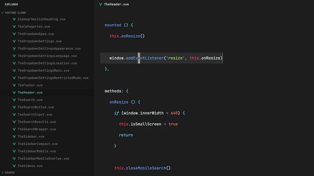 Vue JS Tailwind CSS YouTube клон #52 - Рефакторинг компонентов поиска смотреть онлайн