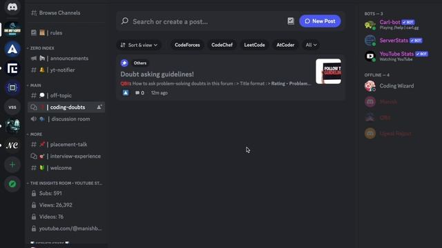 Join our Discord Community | Discord server tour| Inviting all tech lovers to join our community смотреть онлайн