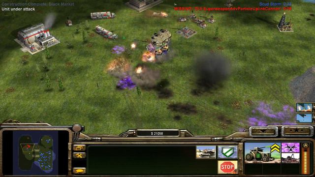 Zero Hour Continue V3.0 - GLA Toxin Gen / Hard Ai - Noxious Gameplay смотреть онлайн