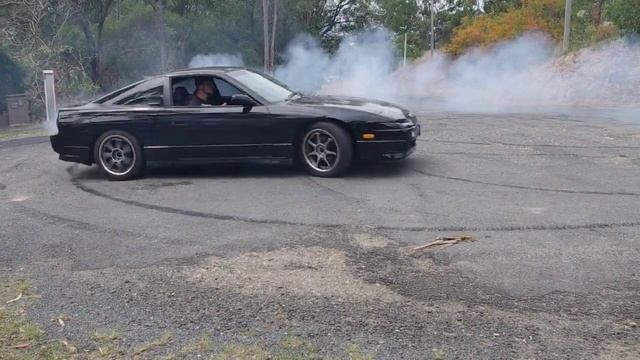 180SX BURNOUT!!! смотреть онлайн