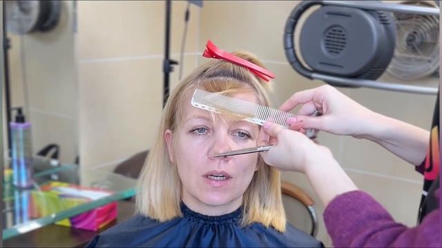 Декілька варіантів стрижки чубчик -шторка смотреть онлайн