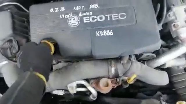 K2886 - Engine Test Opel Zafira B Facelift 1.7CDTi / A17DTJ / 6sp.man