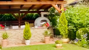 Три года стройки, за 39 минут👍2018 год когда мы начали строить нашу Летнюю кухню и Пицца-Печь ЭЛИНA