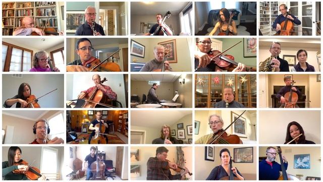 From Our Homes to Yours: Milwaukee Symphony (Virtual) Orchestra performs Elgar's "Nimrod" смотреть онлайн