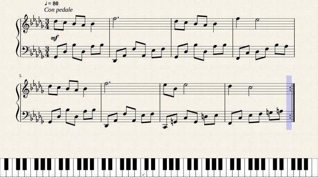 Game Over - Pokémon Ranger : Shadows of Almia - Piano Sheet Music смотреть онлайн