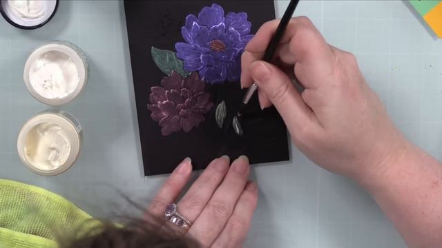 Painting with Solar Pastes? 2 Cards using SSS Peony Bundle Embossing Folder смотреть онлайн
