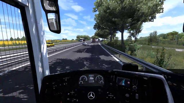 New Mercedes-Benz Travego 15 Shd | Ets 2 Bus Mod 1.44 Gameplay смотреть онлайн