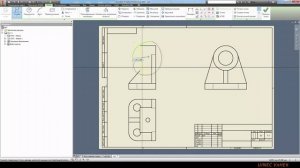 Autodesk Inventor. Местный разрез.