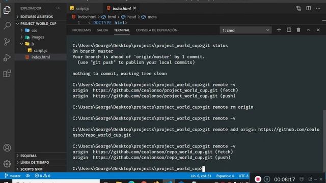 Comandos de GIT смотреть онлайн
