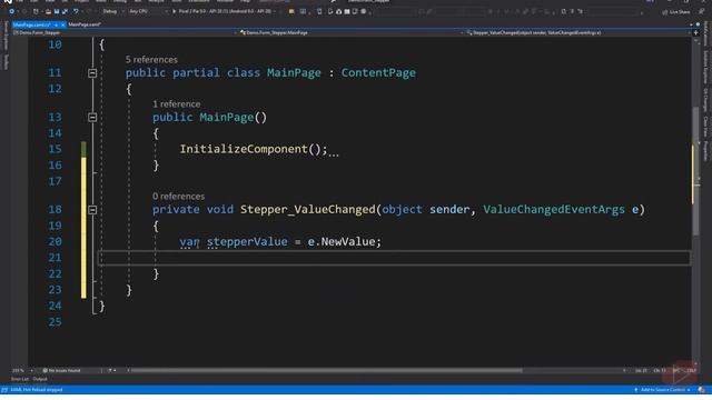 Xamarin Forms #41: Stepper смотреть онлайн
