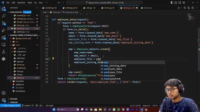 Django Forms: File Field смотреть онлайн