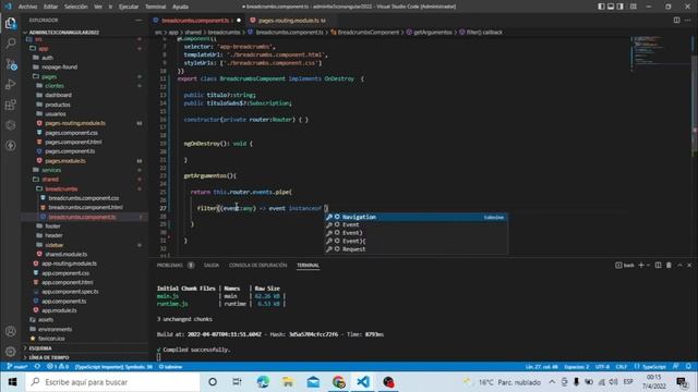 AdminLte3 con Angular guía 2022 [Breadcrumbs] смотреть онлайн
