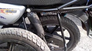 О размере покрышек на Bajaj boxer