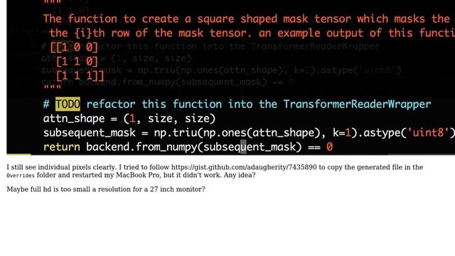 Apple: Poor quality font when connecting MBP 2016 to external 27 inch full HD monitor смотреть онлайн