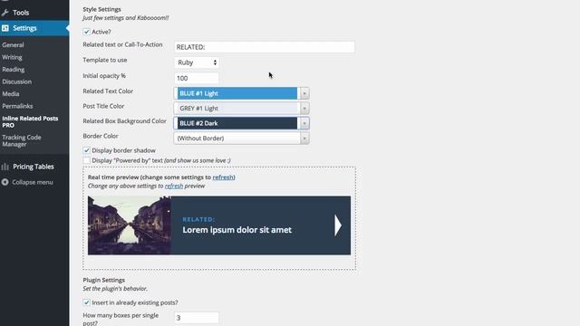 Inline Related Posts Wordpress Plugin смотреть онлайн