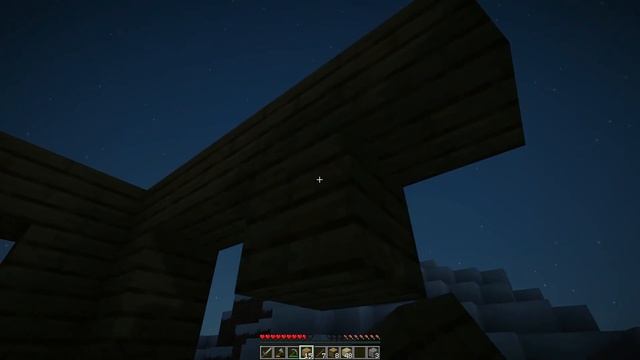 ПОСТРОИЛ ПЕРВЫЙ ДОМ - НОВОГОДНИЕ ВЫЖИВАНИЕ В МАЙНКРАФТ #1 смотреть онлайн