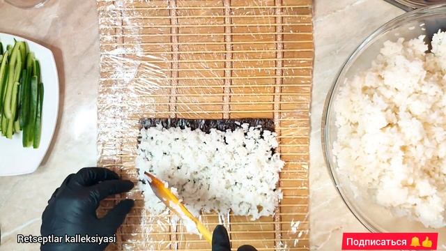 SUSHI + SOUS TAYYORLASH OSON VA TEZ XAMYONBOB Usulda / РОЛЛЫ ДЁШЕВО И ПРОСТО смотреть онлайн
