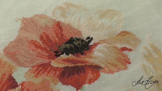 СП Акварельные зарисовки/ Lanarte/ Sky anemone/ 2 отчет. 80% смотреть онлайн