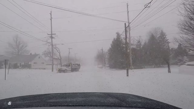 2018 Driving in Snow Winter Storm in NJ, 2014 Toyota Tundra Off-Road 4x4, Driving in a Snowstorm 4w смотреть онлайн