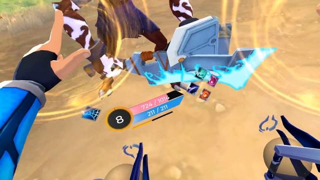 GODHANDS! How to summon them in Zenith VR MMO смотреть онлайн