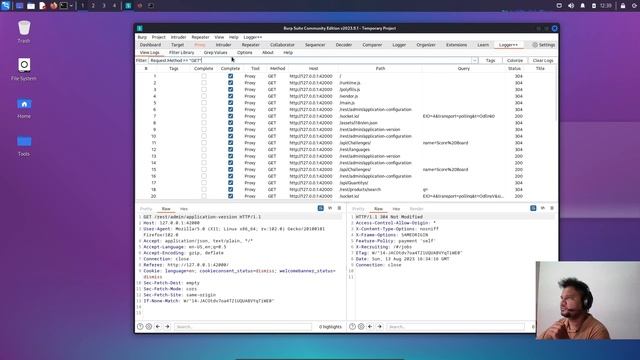 Web App Hacking with Logger++ Extension in Burp Suite: Filters & SQL Injection on OWASP Juice Shop смотреть онлайн