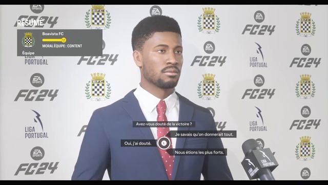 FC 24 carrière manager avec Boavista ( Portugal ) saison 1 sur PS5 смотреть онлайн