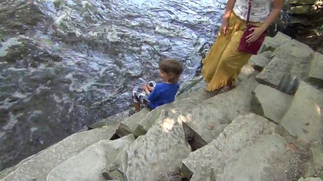 Водопад Миннехаха Северная Америка смотреть онлайн