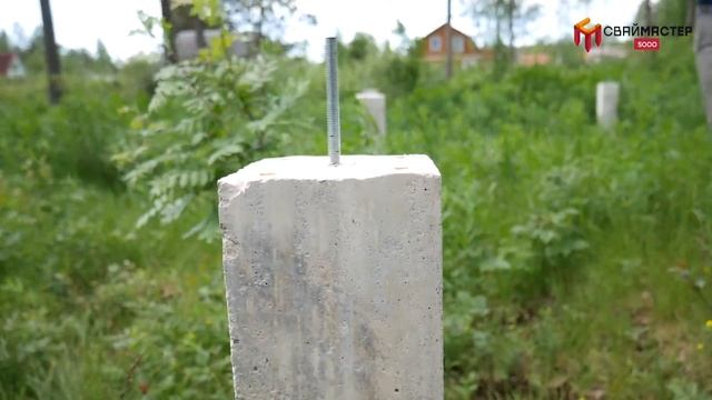 Жб сваи под баню в Санкт-Петербурге, на участке с кривым домом. смотреть онлайн