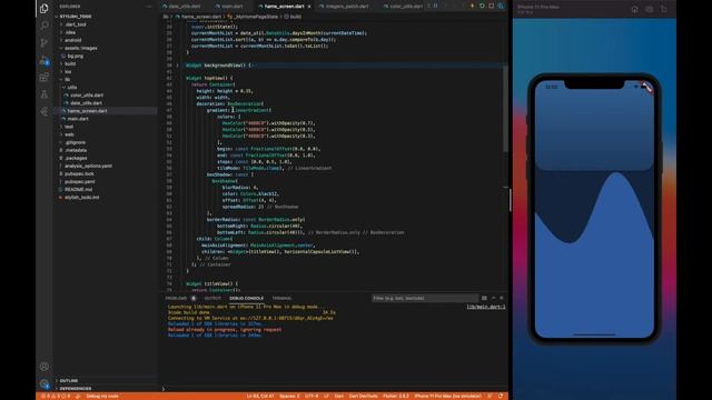 Flutter todo with horizontal date list смотреть онлайн