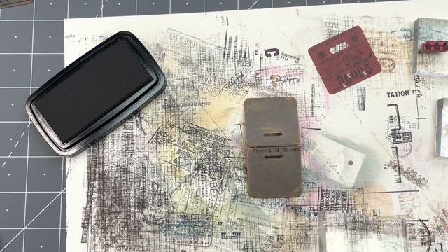 Day 63 - SUPER FUN PROJECT - GRUNGY UNUSUAL TABS    #the100dayproject #junkjournalideas #papercraft