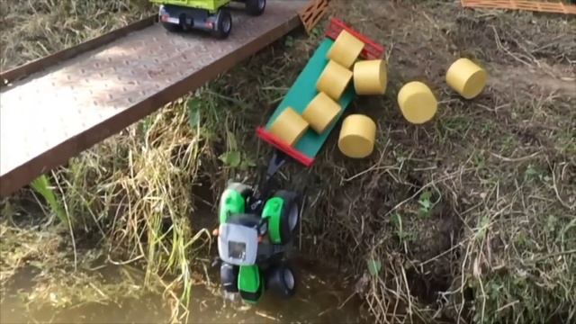 BRUDER TRUCK Construction Company! Cement mixer Mercedes Benz смотреть онлайн