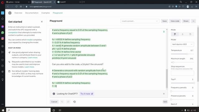 Using GPT3 / ChatGPT to generate and debug code - Julia tutorial смотреть онлайн