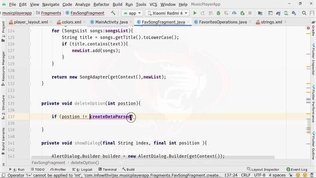 How to create Music Player App in Android with Java | Music Player App| Song Removal Part 19 смотреть онлайн