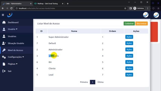 Curso como criar sistema administrativo com nível de acesso com PHP смотреть онлайн