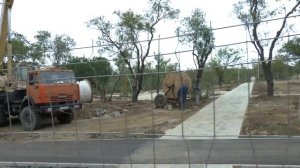 Крым. Севастополь. Как было при Украине и стало при России. Учкуевский парк.