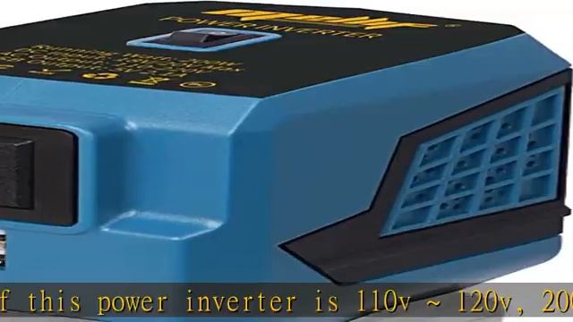 200W Power Inverter for Makita 18V Battery (Battery NOT Included) Portable Power Station with 1 AC смотреть онлайн