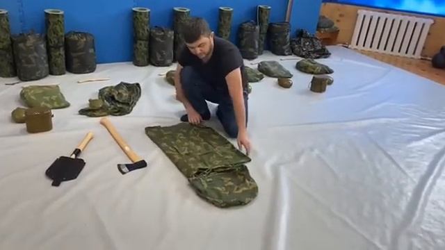 Как складывать маскировочный халата смотреть онлайн