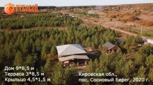 Одноэтажный дом 10 на 8 м. Обзор планировки.