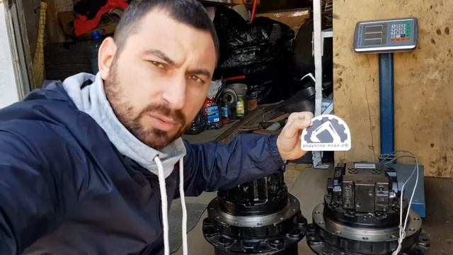 Редукторы хода в сборе с гидромотором Hyundai R55, отправка в Тынду смотреть онлайн