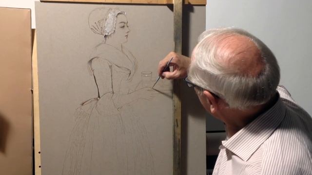 Игорь Сушенок. 122 урок на "Московском долголетии." Жан Этьен Лиотар. Шоколадница. смотреть онлайн