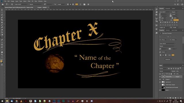 Over The Garden Wall - Title Cards & Logo Tutorial (Photoshop) смотреть онлайн