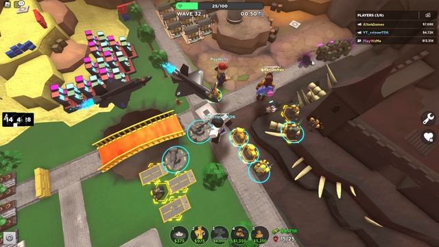 TRIO MINERS 3.1 + КОЛЛАБА С @playwzme И @AltenGames  | P1 ИГРОК | Tower Defense Simulator Roblox