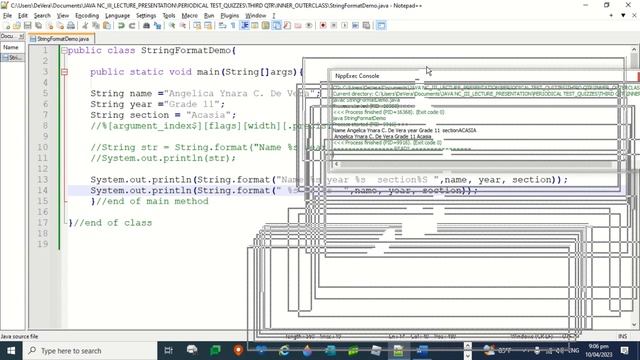 String Format in Java смотреть онлайн