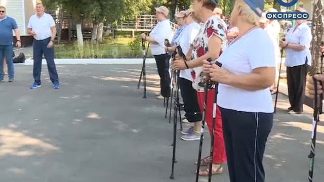 В Пензенской области 20000 человек занимаются скандинавской ходьбой смотреть онлайн