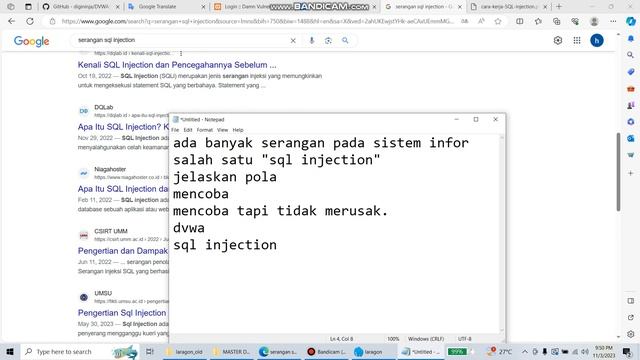 SQL INJEC PENGANTAR смотреть онлайн
