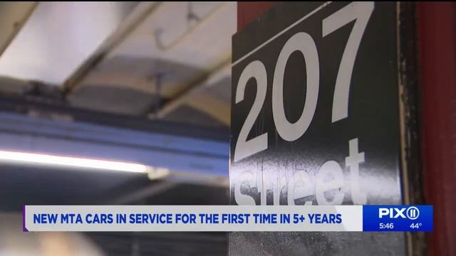 Riders take first trip on new NYC subway trains смотреть онлайн
