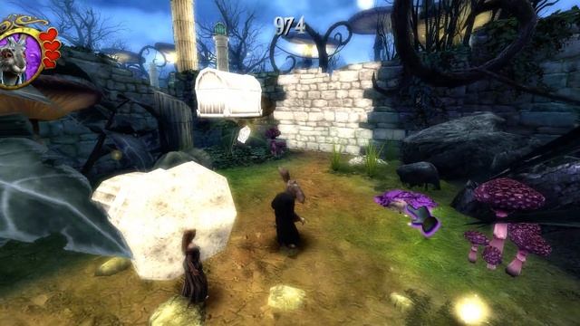 Tim Burton's Alice (PC) Part 2: Mushroom Forest - 100% Walkthrough смотреть онлайн