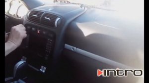 Как снять магнитолу Porsche Cayenne