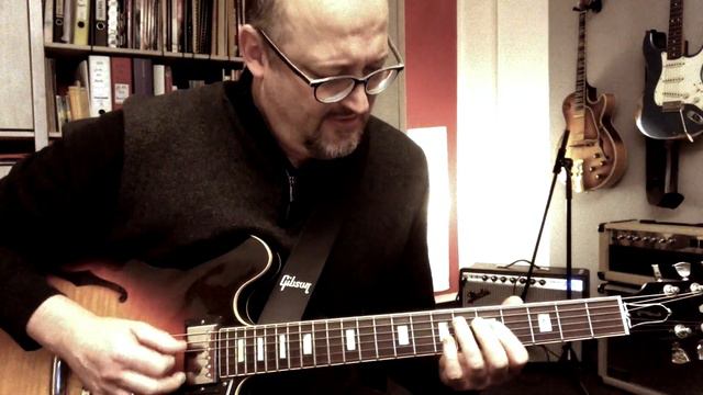 Toto-Pamela-inspired-Jam with Gibson ES 335 / Fender Pro Reverb Amp смотреть онлайн