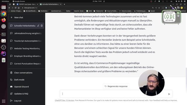 Part 3: Chat GPT für Use Cases als CMS Content Marketing Onpage Optimierung смотреть онлайн